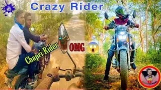 Crazy And Chapri Combo Rider Ride with wrong Stand Try With @ridertanmay