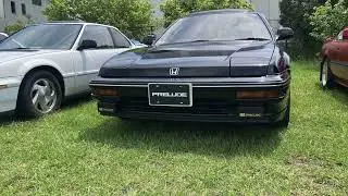 2025年第17回昭和のホンダ車ミーティングのプレリュード　初代〜3代目