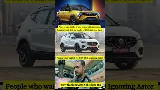 MG Astor vs Mahindra XUV 3X0 #youtubeshorts #matteblack #trending #ytshorts #xuv300