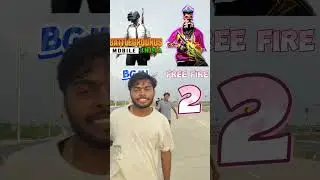 Free Fire VS BGMI (PUBG) 🔥