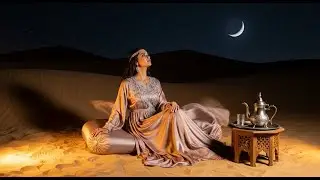 Arabic Lounge Music 🌅 Soft Golden Desert Relax Vibes