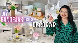 BANDEJAS para DECORAR DIY / Manualidades para Decorar / Decoración 2023