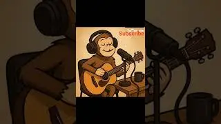 monkey is singing lovely english song #englishsongs #aiviral #funny #aimonkey #aisinging #aigirl