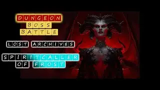Diablo 4 - Dungeon Boss, Spiritcaller Of Frost