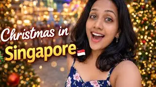 Christmas Night Walk on Orchard Road Singapore 2025#realtrees🎄✨Lights#Singapore #Walk#travelgiftl4k