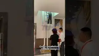 0.8 square meter capsule elevator and small home elevator - Tuhe lift#tuhelift#capsuleelevator