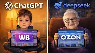 ChatGPT против Deepseek: ИИ создают маркетплейс с нуля! ( WB / OZON )