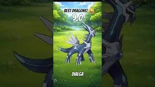 (Top 5) Best Dragon-type Pok&eacute;mon #pokemon #pokelist #dragonpokemon
