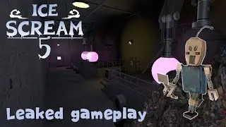Ice Scream 5 leak | Leaked gameplay | Pink room and Dump | Fanmade