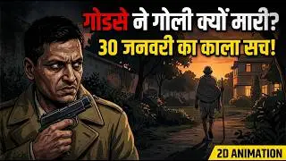 Gandhi Murder Mystery Explained Kaise Aur Kyu Maara Gaya Bapu? | 2D Animation