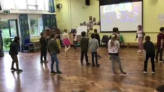 4T at London Meed joining in with the Joe Wicks workout for Children in Need 2020