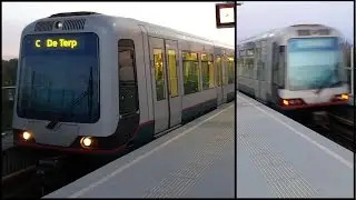 RET Metro 3*Type B+S (5324-5316-5409) op Tussenwater richting De Terp