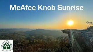 Sunrise at McAfee Knob | Appalachian Trail | Catawba, VA