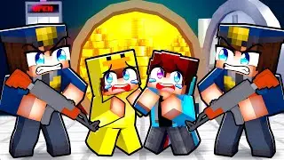 INBREKEN in de BANK! (Minecraft Survival)