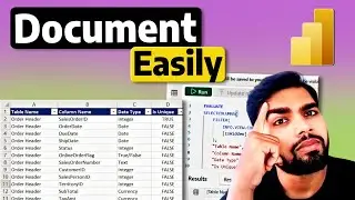 Как быстрее документировать данные в Power BI: извлекайте таблицы, имена столбцов и показатели с ...