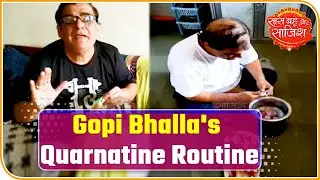 F.I.R Fame Gopi Bhalla Following His Wife's Orders At Home | Saas Bahu Aur Saazish