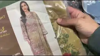 Ladies 3psc Lawn Suits /Summer Collection /Online Shopping /Chef Uzma