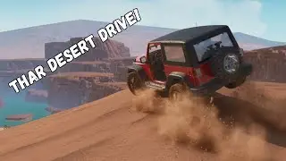 THAR vs Desert! Insane Off-Road Gaming Adventure 🌵💨