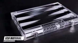 Custom Acrylic Backgammon Game