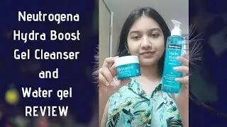 ড্রাই এবং সেনসেটিভ স্কিনের জন্য -  Neutrogena Hydro Boost Cleanser & Water Gel | #Anckonabelle