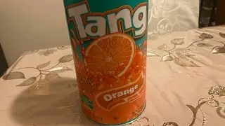 Trying tang orange drink from Ontario Canada mukbang