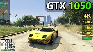 GTX 1050 | GTA 5 — 1080p, 1440p, 1800p, 4K