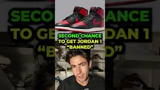 Второй шанс получить ЗАПРЕЩЕННЫЕ кроссовки JORDAN 1 #кроссовки #nike #jordans