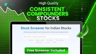 How To Find High Quality Stocks At Reasonable Price In 2026 Using ScanX ? Free Screener Included