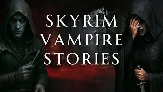 3 Hours of Gritty Skyrim Vampire Stories | Human Voiced, No Ads
