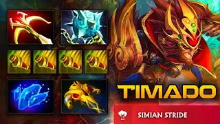 Timado MONKEY KING Carry - Patch 7.37d | Full Gameplay Dota Class