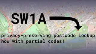 My forward thinking paid off: adding partial postcode lookups to my search tool