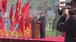 Kim opens new residential area in Pyongyang