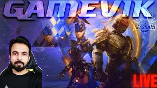 PUBG MOBILE LIVE - Rush Rank Push With GAMEVIK LIVE