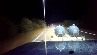 400W Light Bar vs High Beam