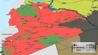Mapa de guerra de Siria (19/10/2017)