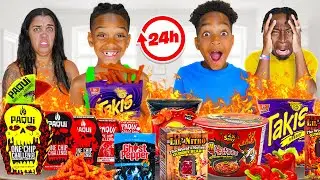 LETTING DJ & KYRIE CHOOSE WHAT WE EAT FOR 24 HOURS!