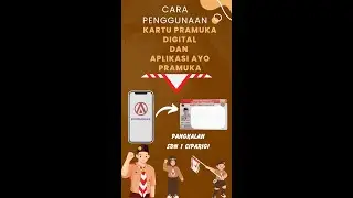 Cara Penggunaan Kartu Pramuka Digital dan Aplikasi Ayo Pramuka