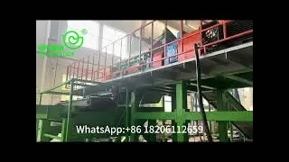 Rasper Machine for Steel Wire Separation in Tyre Recycling Plants Optima #tireshreddingmachine