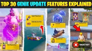 🤯Top 30 Secret Features in GENIE Update In the New SkyHigh spectacle Mode - Explained Tips & Tricks