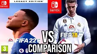 FIFA 22 против FIFA 18 на Nintendo Switch