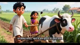 Kisan ki kahani #video #cartoon #viral 