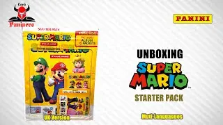 Panini Unboxing Starter Pack Super Mario Bros