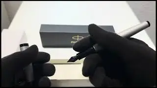 Перьевая ручка Parker (Паркер) IM Achromatic Matte Gray BT F