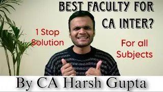 Best Faculty for CA Intermediate