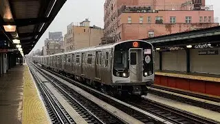NYC Subway: R143/R160/R179 (J) (M) Express & Local Trains @ Lorimer Street