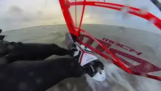 Severne Mach 4 6.2 on FMX invictus 88 and 104 - slalom - low chop speed session