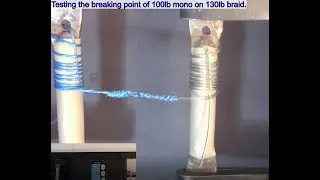 FG Knot breaking strength, Testing the breaking strength of the FG knot