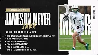 Jameson Meyer, Class of 2025 | Spring Highlights