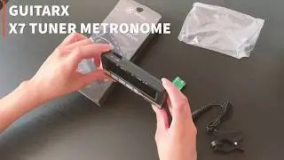 Unboxing GUITARX X7 Tuner Metronome Review