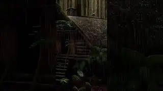 Rain on a hidden forest path 🌧️ | Calm your mind in 9 seconds